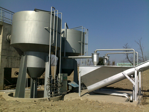 Cyclone Grit Sand Water Separation System