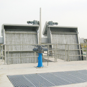 LF type chain plate rotary grille decontamination machine