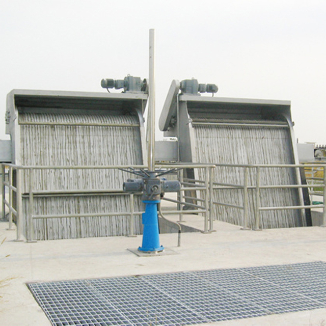 LF type chain plate rotary grille decontamination machine