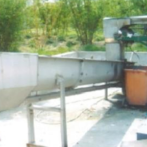 YS type screw conveyor and press integrated machine